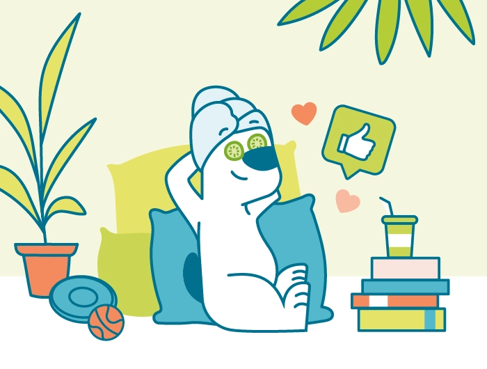 illustration accueillir chiot